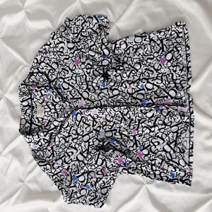 Kate Spade Sz M Dream A Little Dream Button Down Modal Blend PJ Top